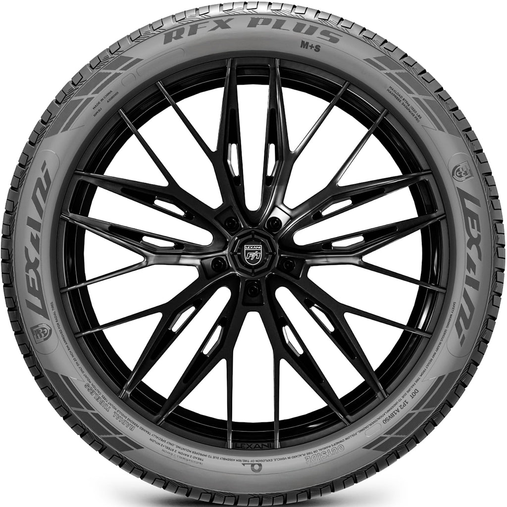 Lexani RFX Plus 205/40ZRF18 205/40R18 86W High Performance a/s All Season Run Flat Tire