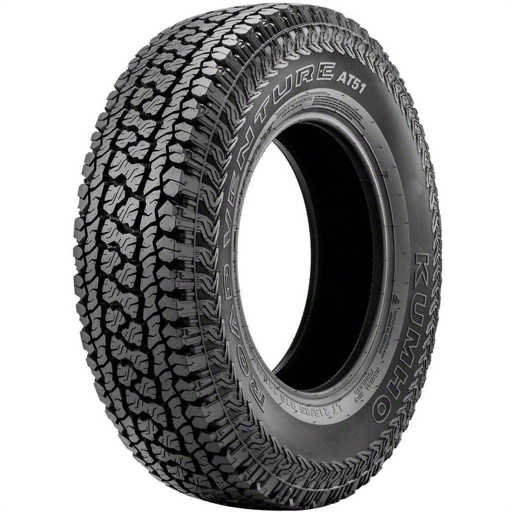 Kumho Tire Kumho Road Venture AT51 265/70R18 124 R Light Truck Tire