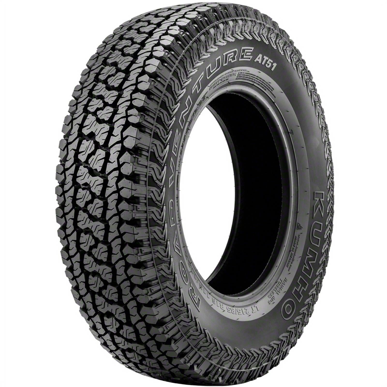 Kumho Tire Kumho Road Venture AT51 265/70R18 124 R Light Truck Tire