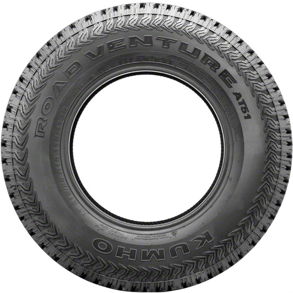 Kumho Tire Kumho Road Venture AT51 265/70R18 124 R Light Truck Tire