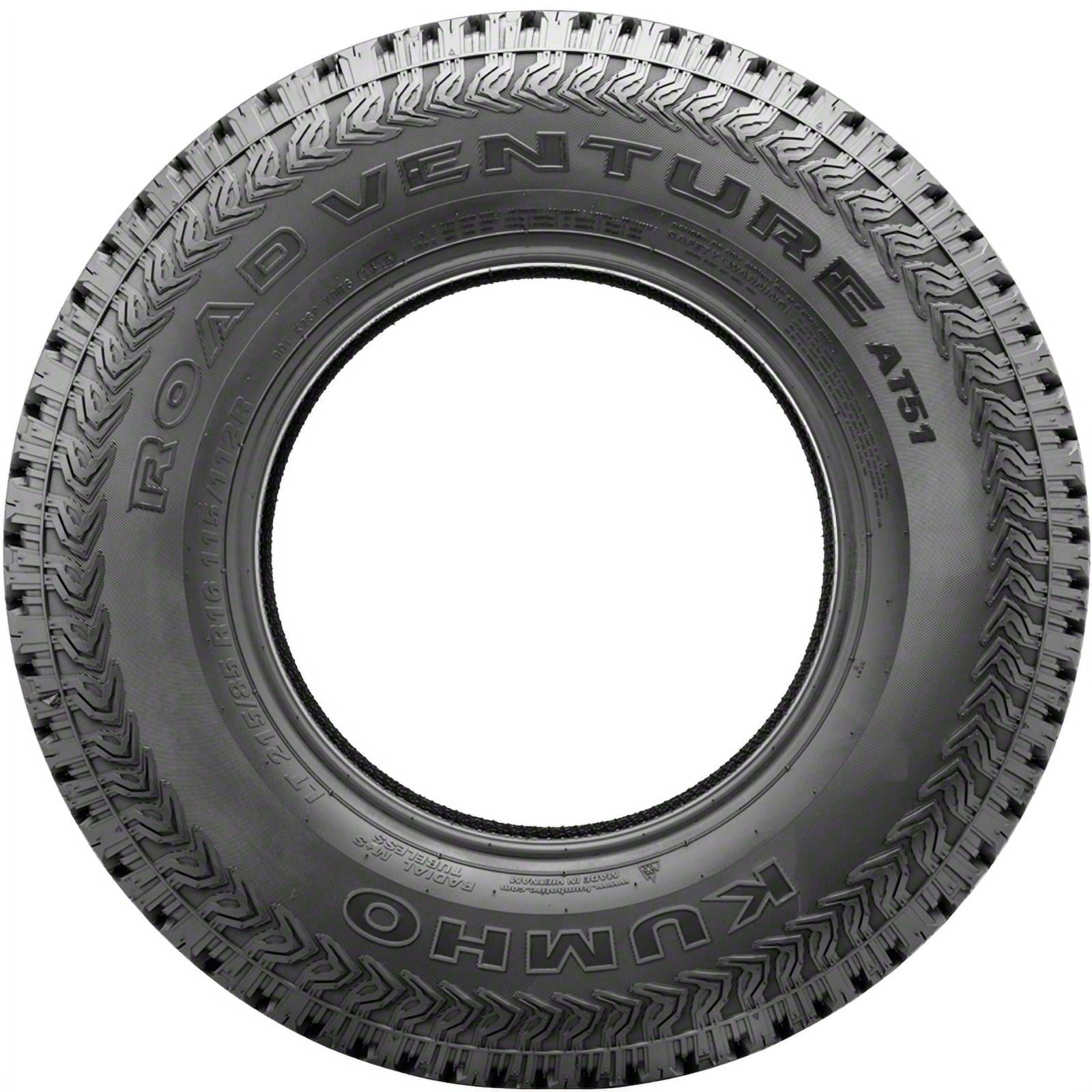 Kumho Tire Kumho Road Venture AT51 265/70R18 124 R Light Truck Tire