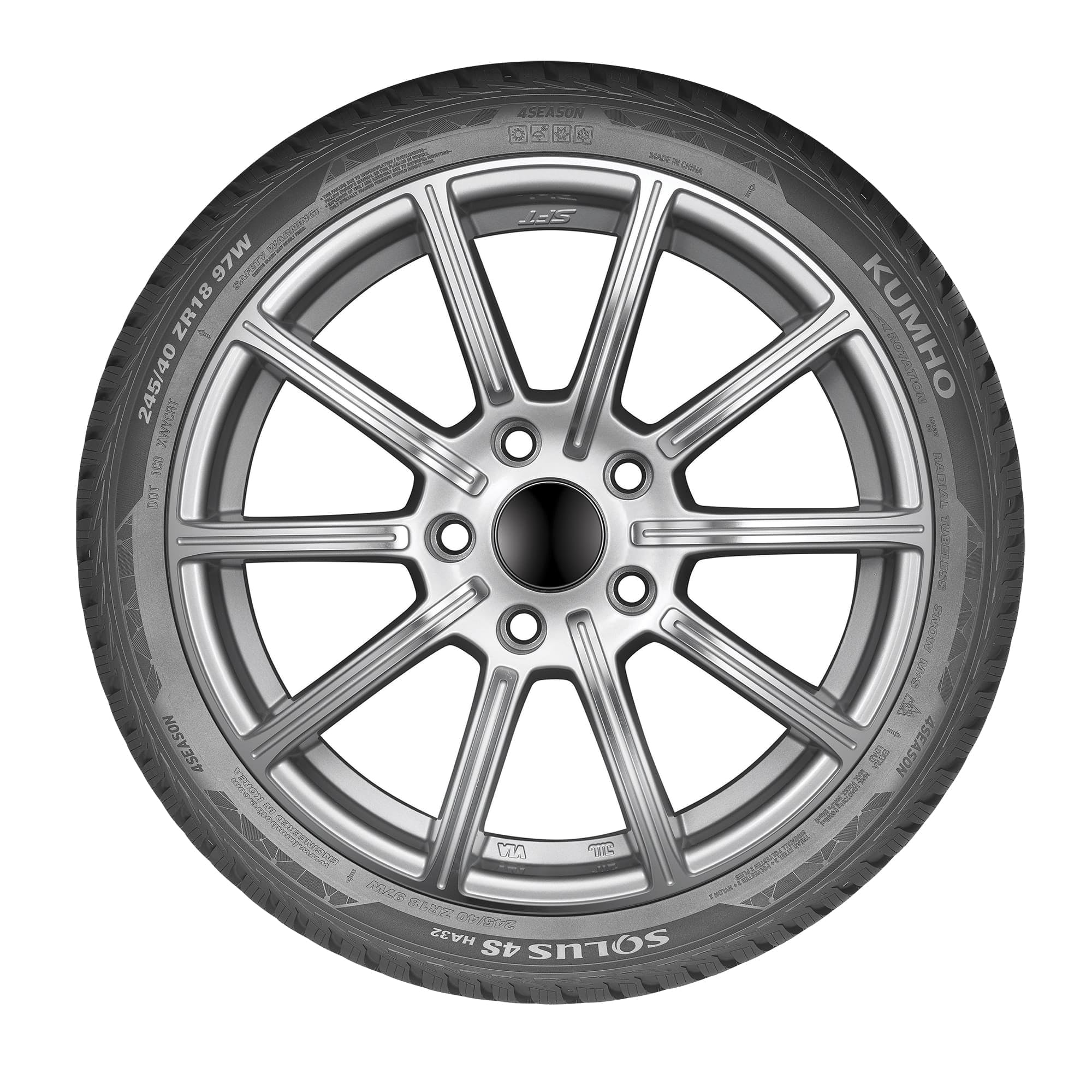Kumho Tire Kumho Solus HA32 All Weather 215/60R17 100V XL Passenger Tire