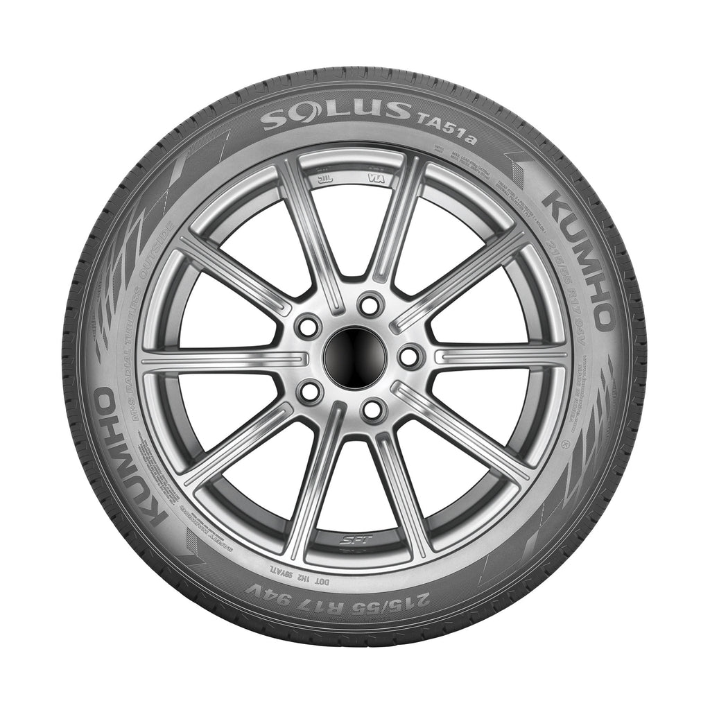 Kumho Tire Kumho Solus TA51a All Season 205/55R17 91H Passenger Tire