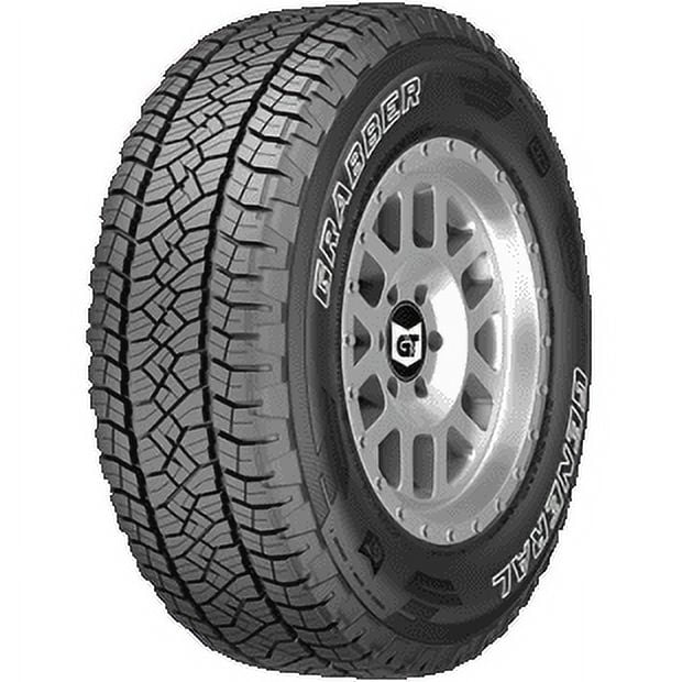 General Tire General GRABBER APT 265/60R18 110T FR Fits: 2014-15 Jeep Grand Cherokee Summit, 2017-21 Jeep Grand Cherokee Trailhawk