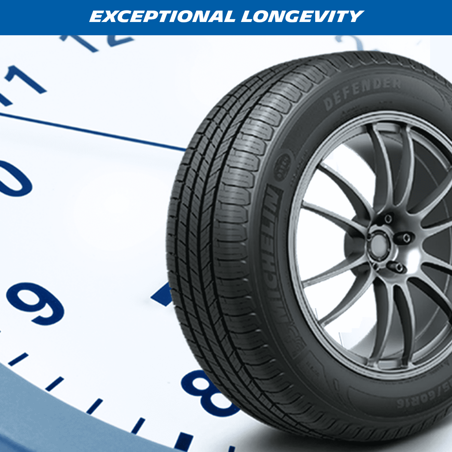 Michelin Defender LTX M/S All-Season LT225/75R17/E 116/113R Tire