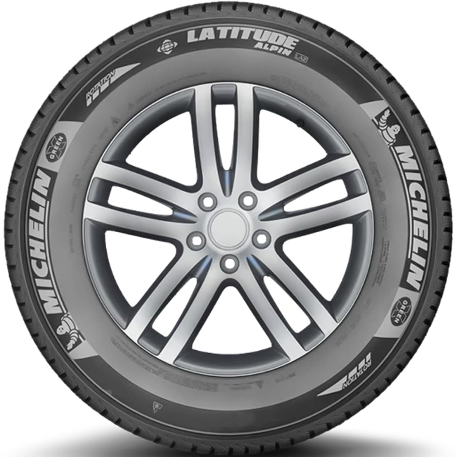 Michelin Latitude Alpin LA2 Tire 275/45R20/XL 110V Fits: 2019 BMW X5 xDrive40i, 2000-03 Ford F-150 Harley-Davidson Edition