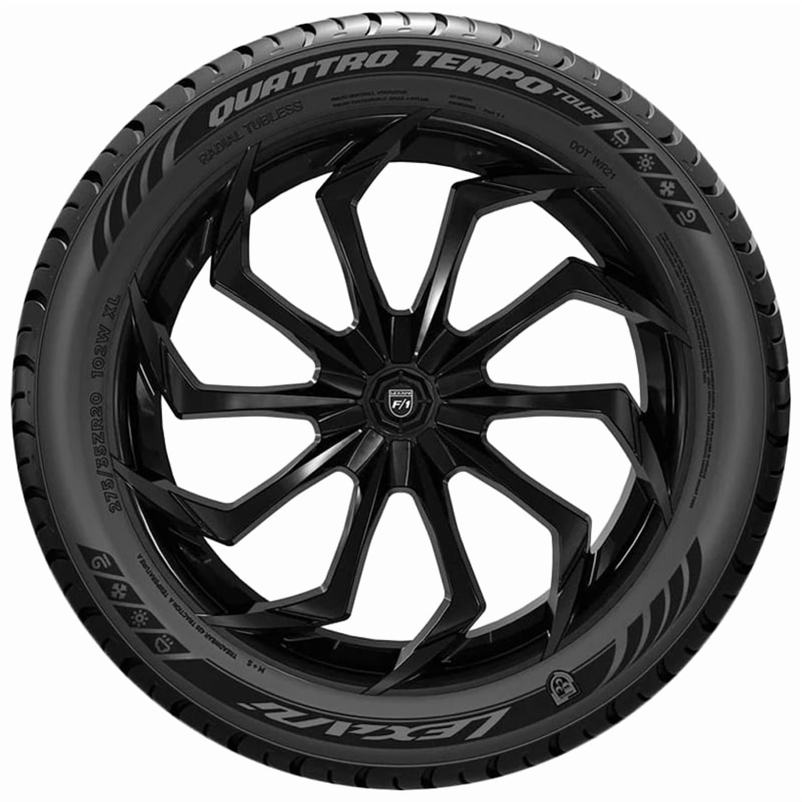 1 Lexani RFX 205/50R17 89W All Season Performance Run Flat Tires 500AA LXSTRFX175001 / 205/50/17 / 2055017