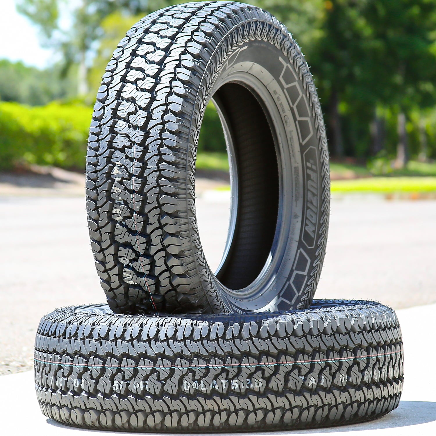 Fuzion A/T 245/75R17 121/118S E 10 Ply All Terrain Light Truck Tire