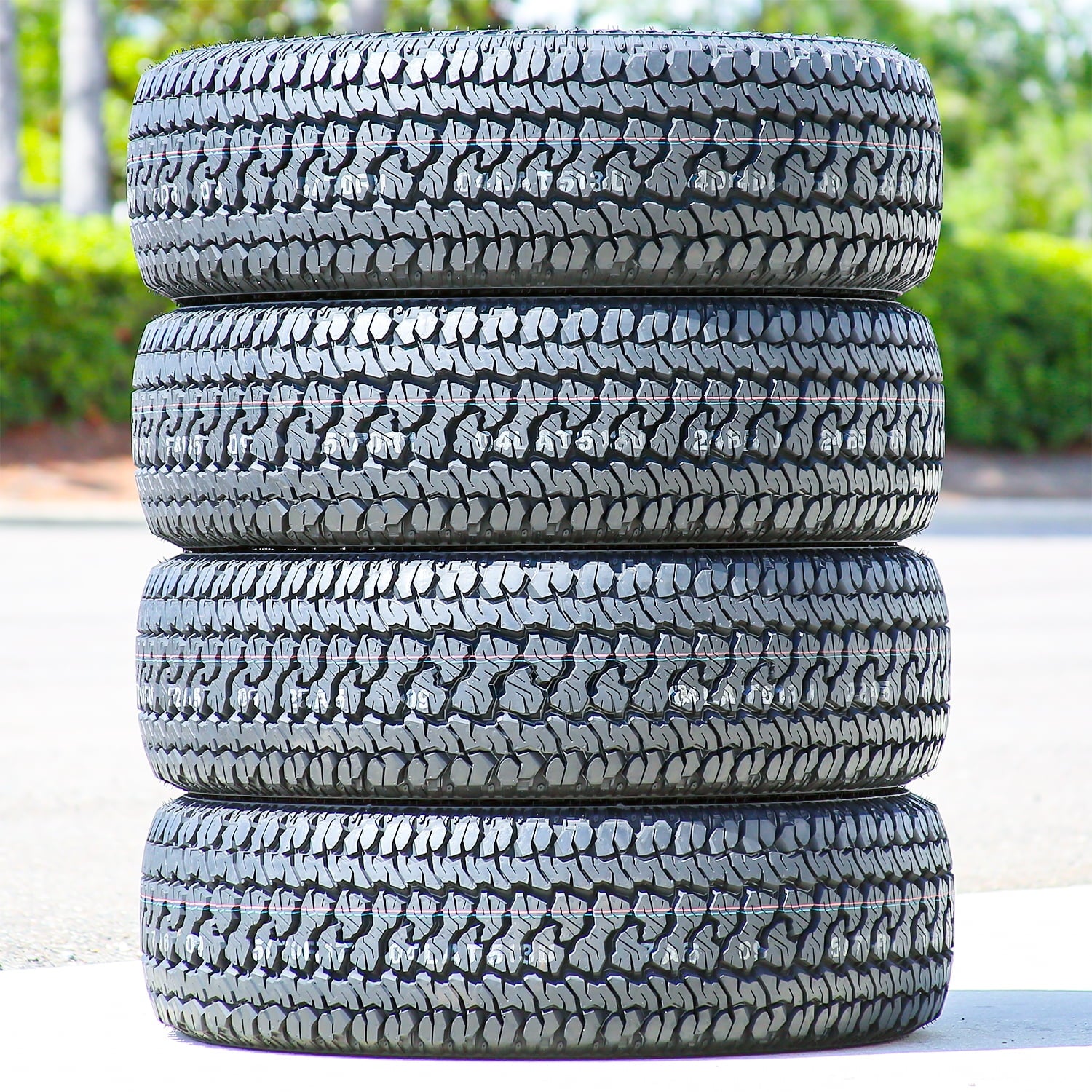 Fuzion A/T 245/75R17 121/118S E 10 Ply All Terrain Light Truck Tire