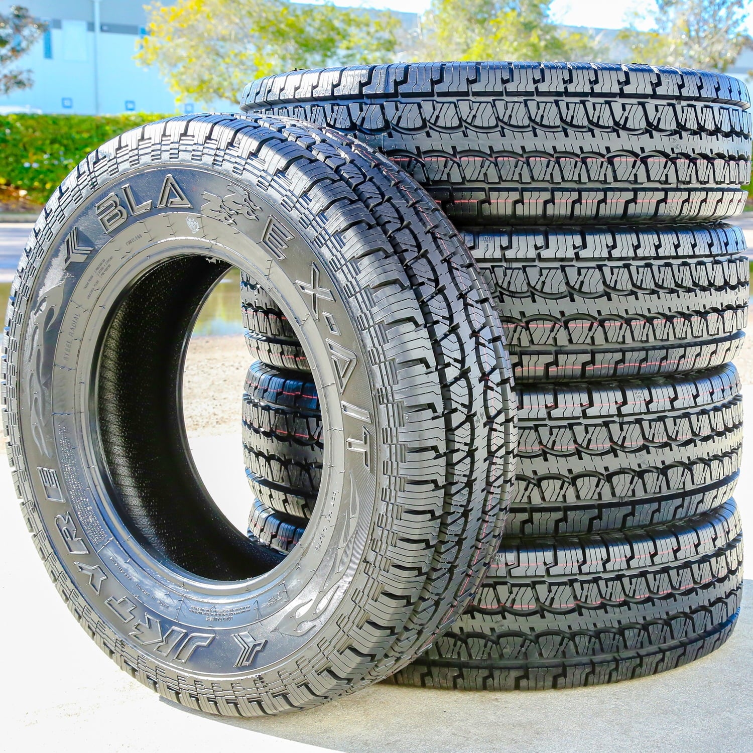 JK Tyre Blazze X-A/T 245/70R17 119/116S E 10 Ply All Terrain Light Truck Tire