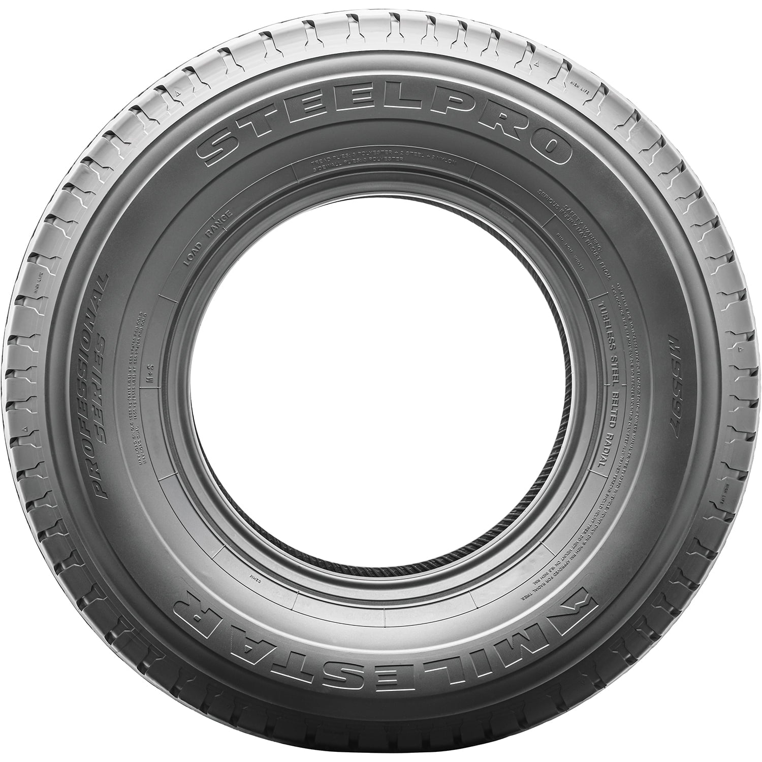 Milestar SteelPro MS597 LT8.75R16.5 8.75R16.5 115/111R E 10 Ply Light Truck Tire