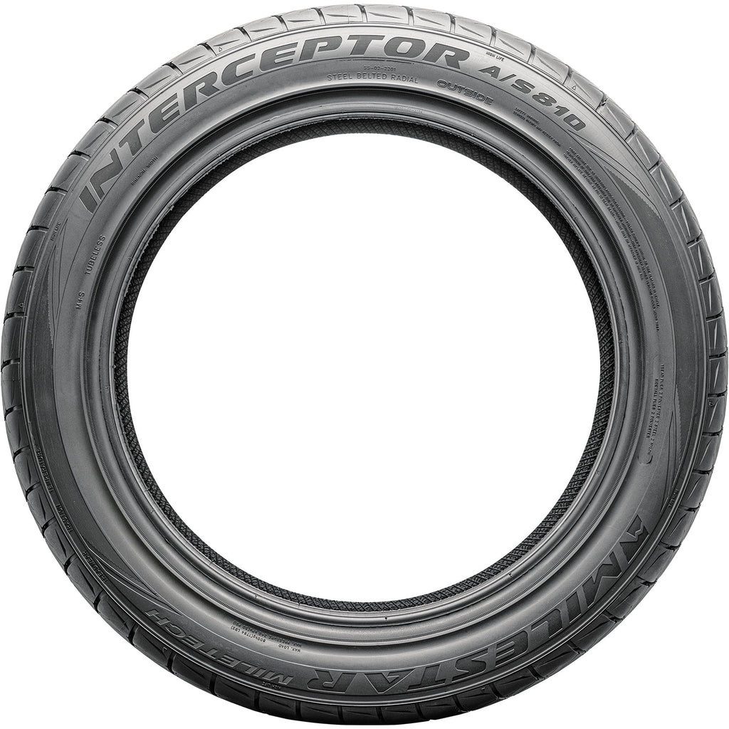 Milestar Interceptor A/S 810 255/45ZR20 255/45R20 105Y XL High Performance All Season Tire