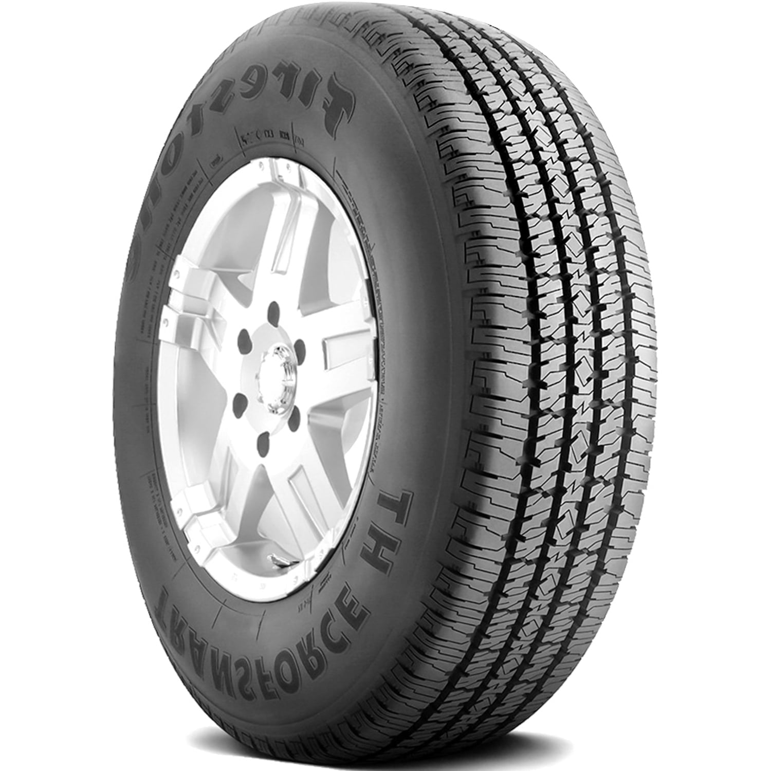 Firestone Transforce H/T 9.5R16.5LT 121R BW Highway Tire