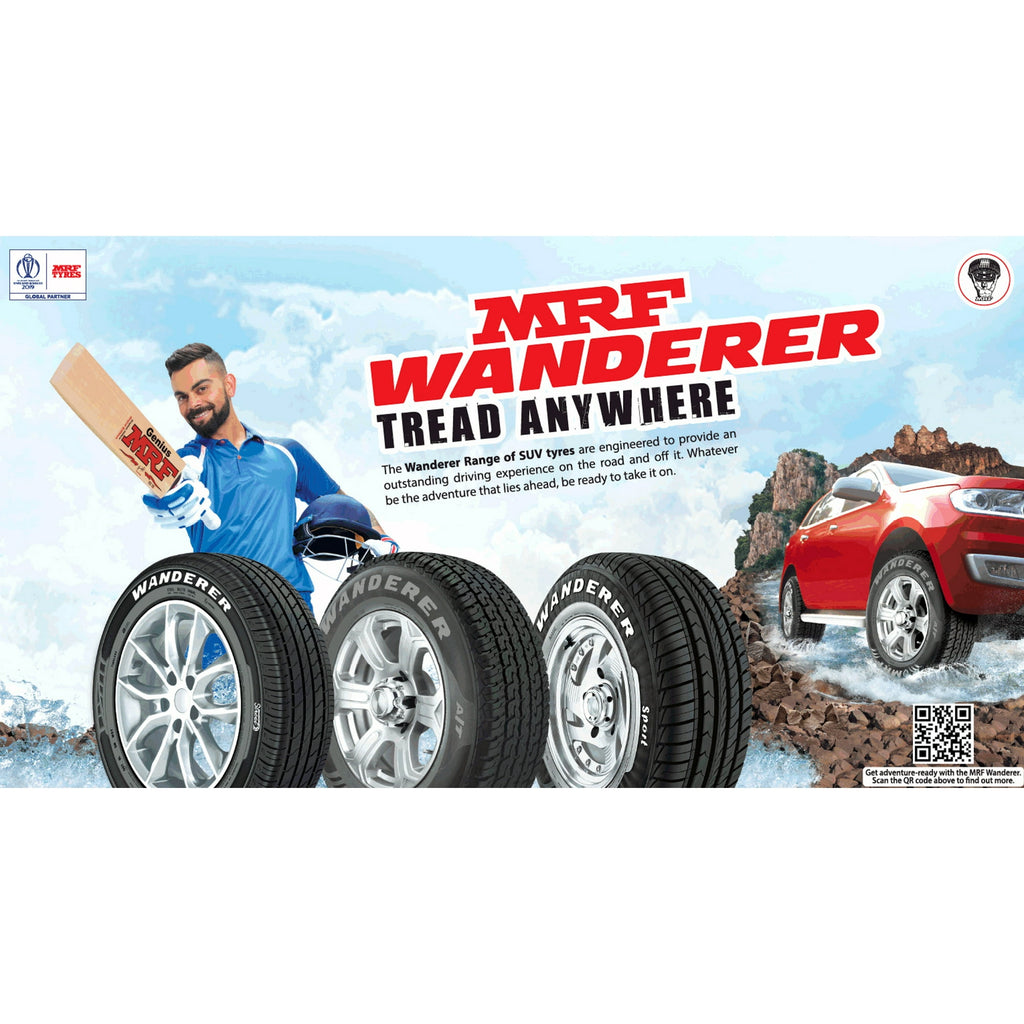 MRF Wanderer A/T 255/65R18 111T All Terrain Tire