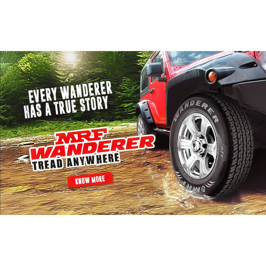 MRF Wanderer A/T 255/65R18 111T All Terrain Tire