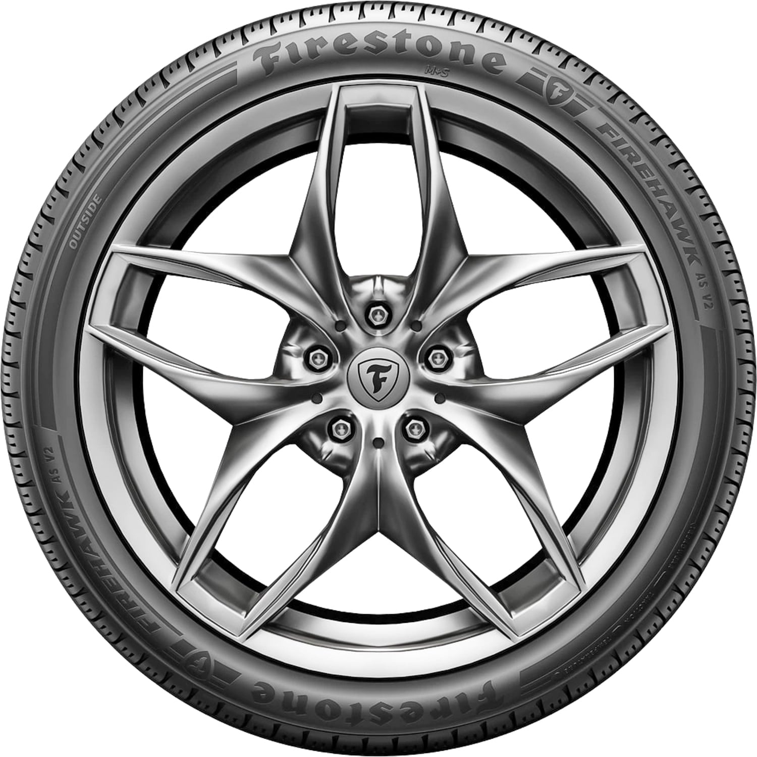Firestone Firehawk AS V2 215/55R17 94V Performance a/s All Season Tire