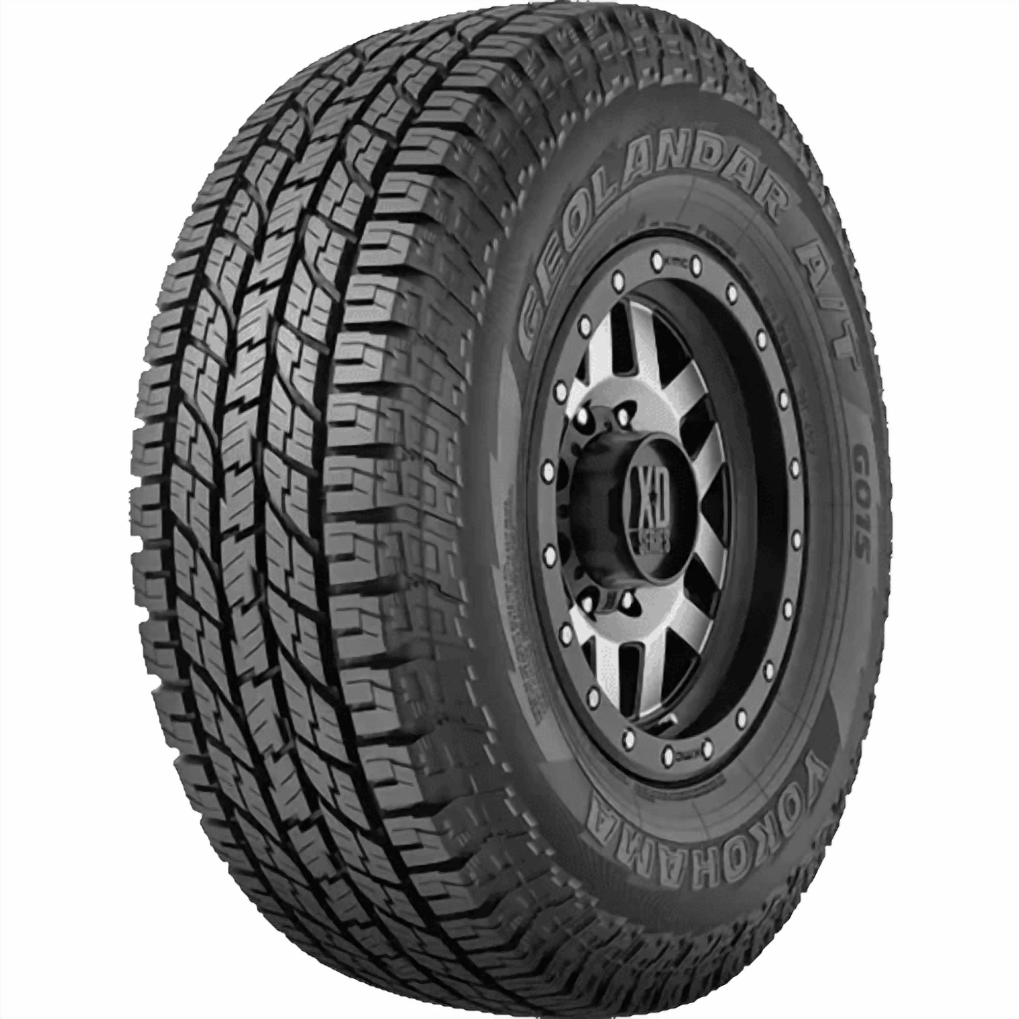 Yokohama geolandar a/t g015 LT245/75R16 120/116S all-season tire Fits: 2015 Toyota Tacoma TRD Pro, 1995-2002 Chevrolet Tahoe LT