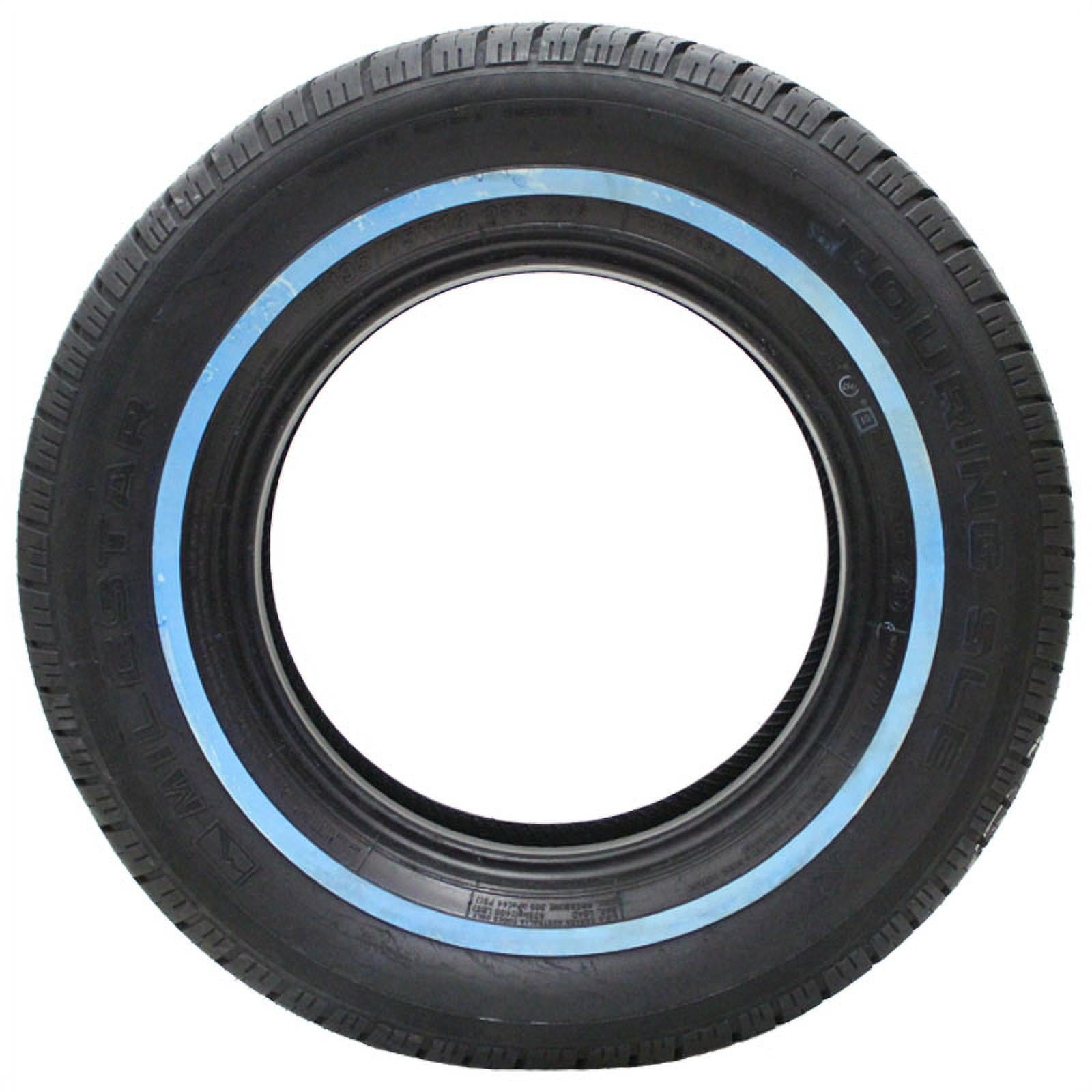 Milestar MS775 Touring SLE All-Season Tire - 215/75R15 100S Fits: 1995 Jeep Wrangler Rio Grande, 1997-2001 Jeep Wrangler Sport