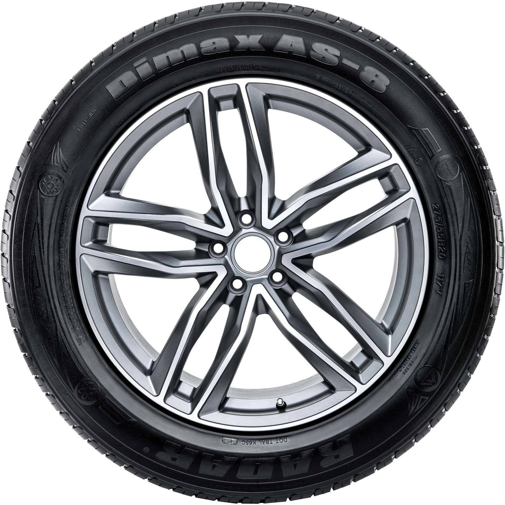 Radar Dimax AS-8 215/60R17 100H Passenger Tire Fits: 2017 Jeep Renegade North, 2017 Nissan Rogue SV