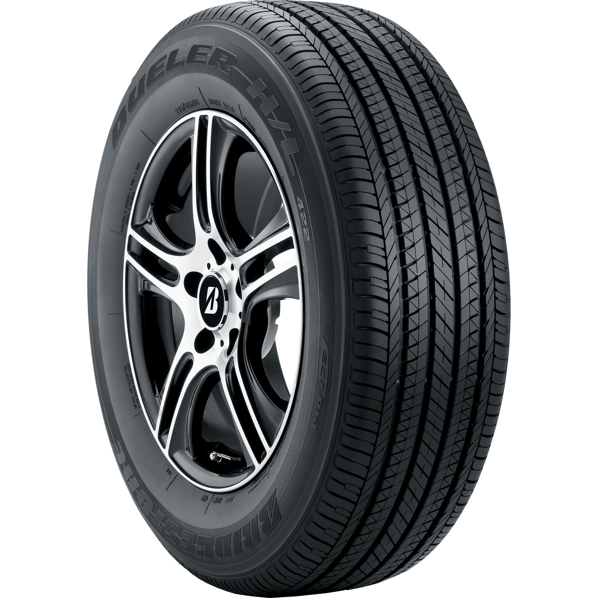 Bridgestone Dueler H/L 422 Ecopia All Season 245/55R19 103T Passenger Tire