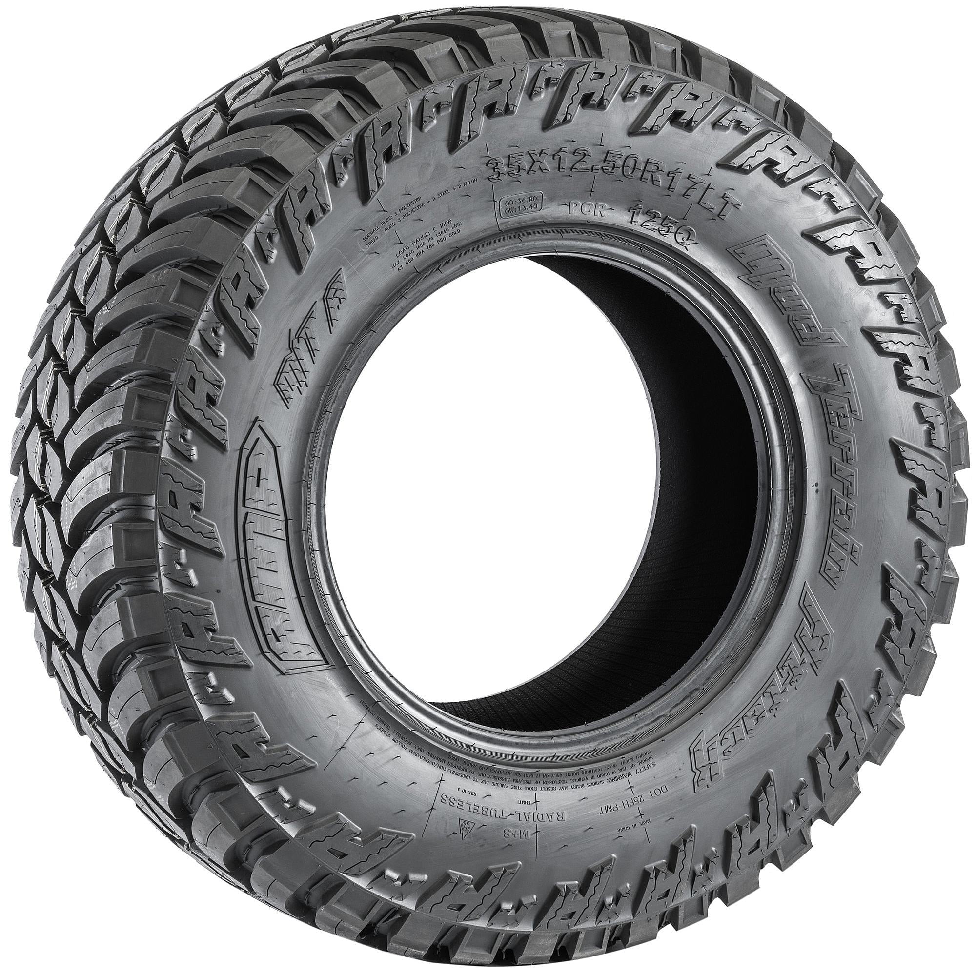 Amp Terrain Attack M/T A Mud Terrain LT33X12.50R20 114Q E Light Truck Tire