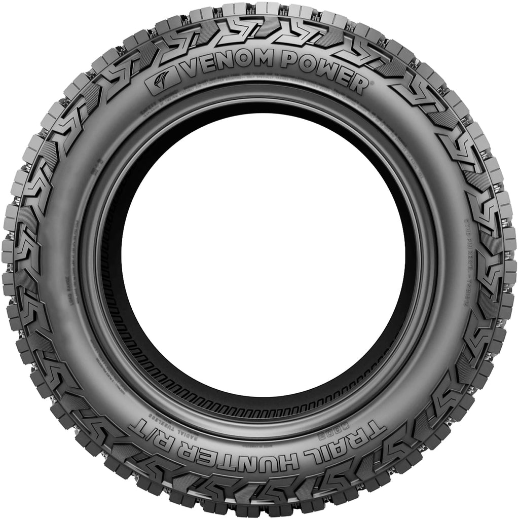 Venom Power Trail Hunter R/T 33X12.50R22 114Q F 12 Ply Rugged Terrain Light Truck Tire