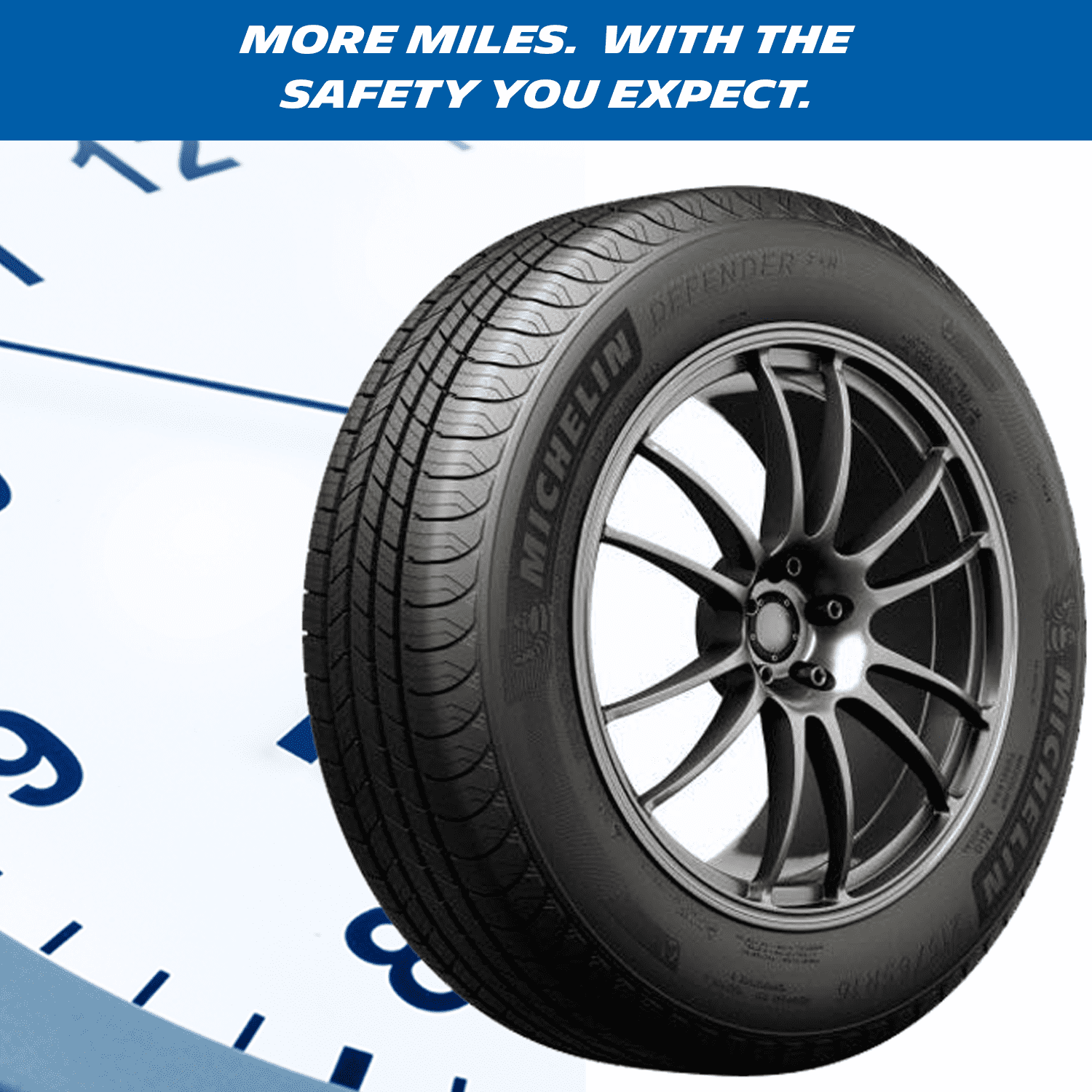 Michelin Defender T+H All Season 235/60R16 100H Passenger Tire Fits: 2012-13 Chrysler Town & Country Touring L, 2012-13 Dodge Grand Caravan Crew Plus