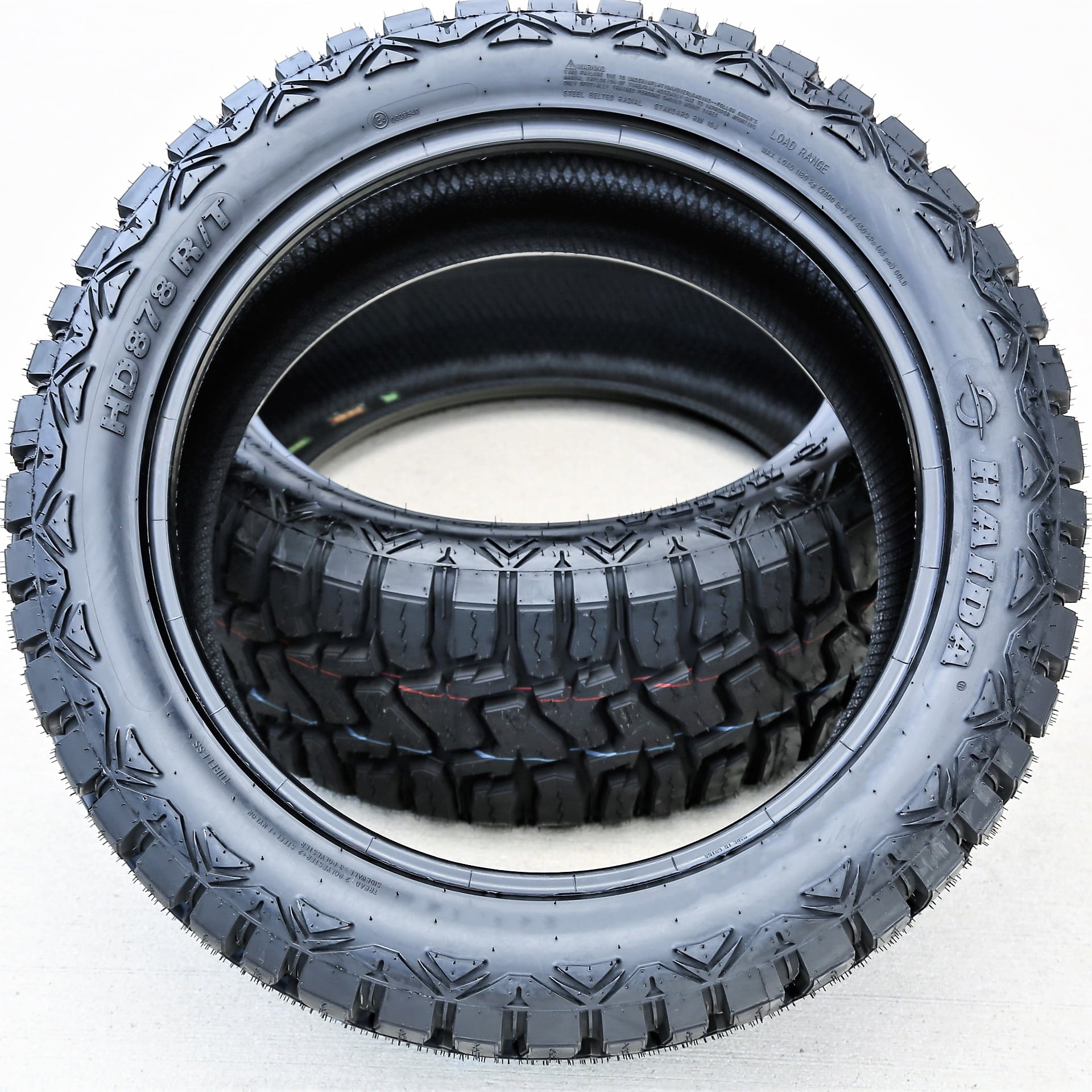 Haida HD878 R/T 35X12.50R17 125Q E 10 Ply Rugged Terrain Light Truck Tire