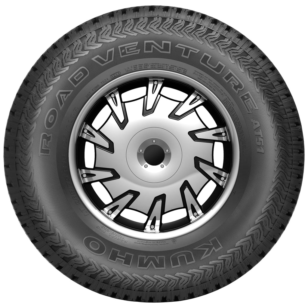 Kumho Tire Kumho Road Venture AT51 All Terrain 265/65R18 114T Light Truck Tire