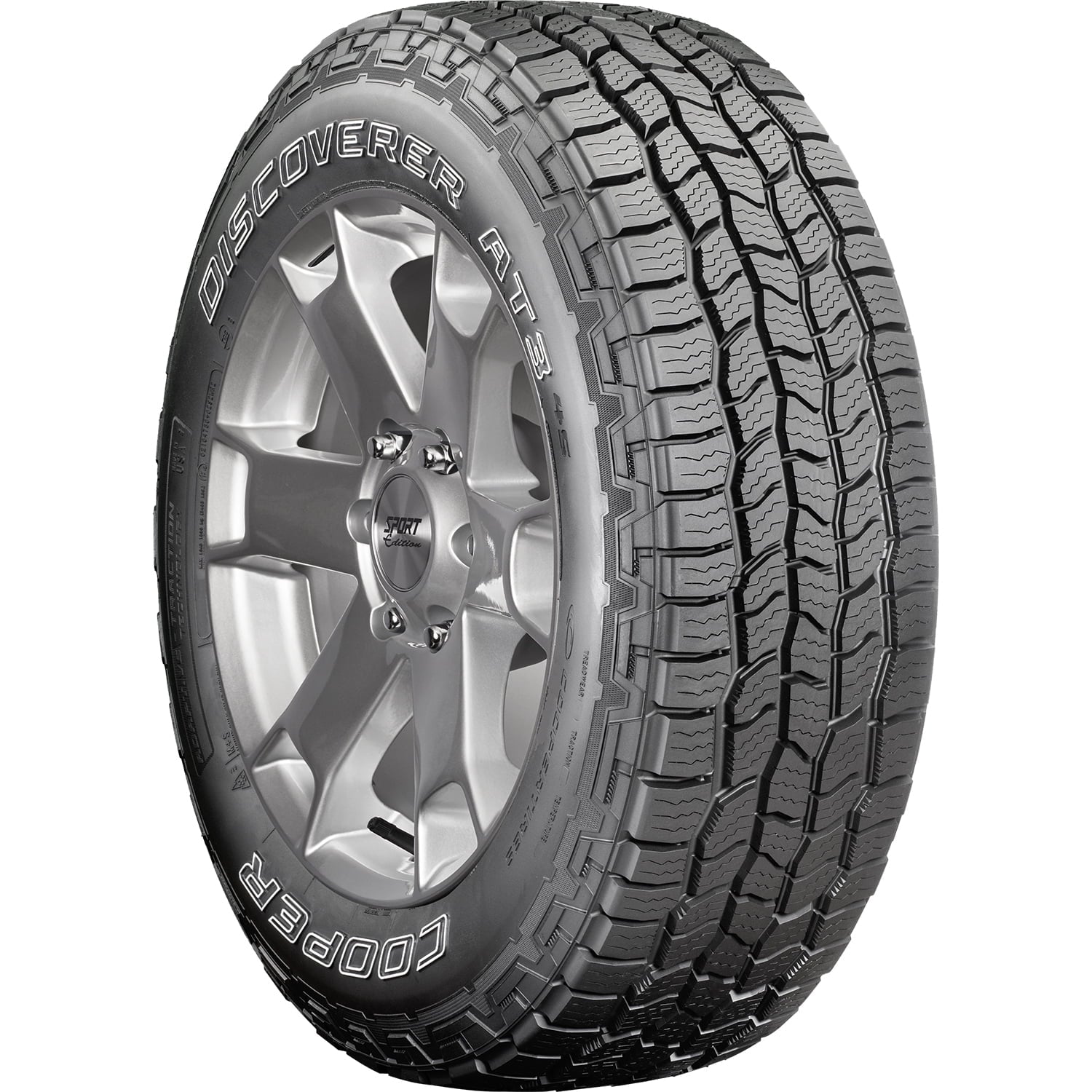 Cooper Tires Cooper Discoverer A/T3 4S All Terrain 265/50R20 111T XL Light Truck Tire