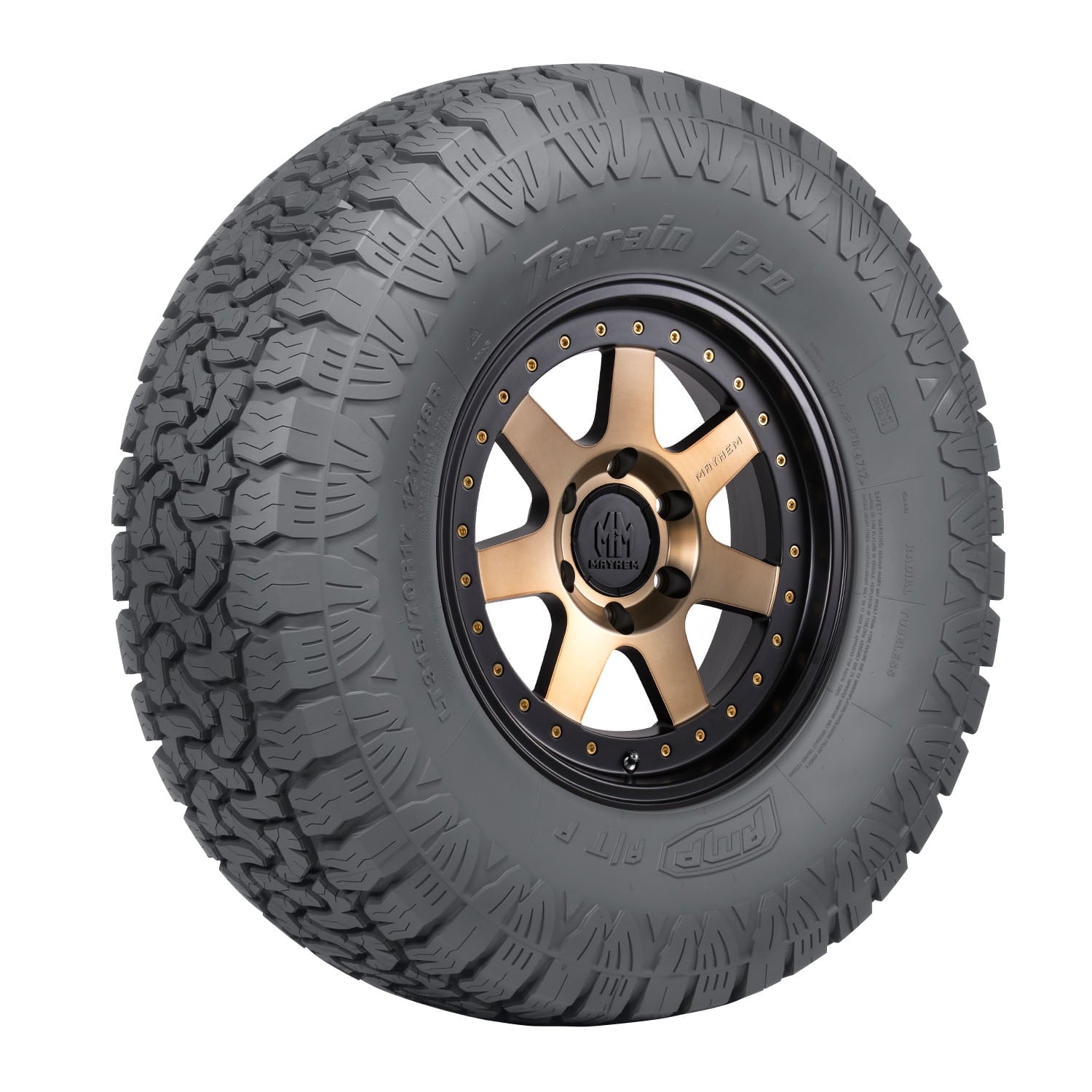 Amp Terrain Pro A/T P All Terrain LT33X12.50R20 114S E Light Truck Tire