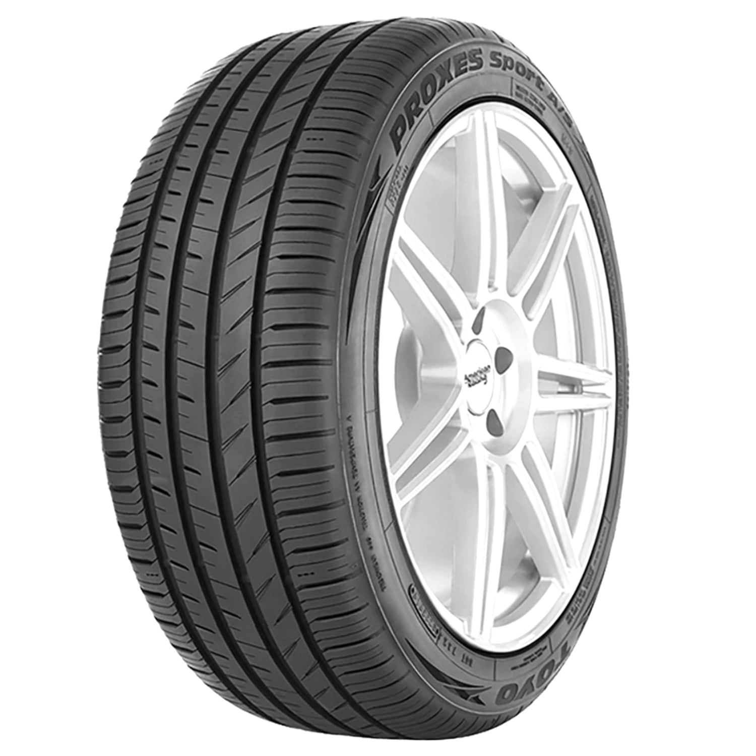 Toyo Proxes Sport A/S 275/35R19 100Y All-Season tire Fits: 2022-23 BMW M3 Competition xDrive, 2021-22 BMW M4 Competition xDrive