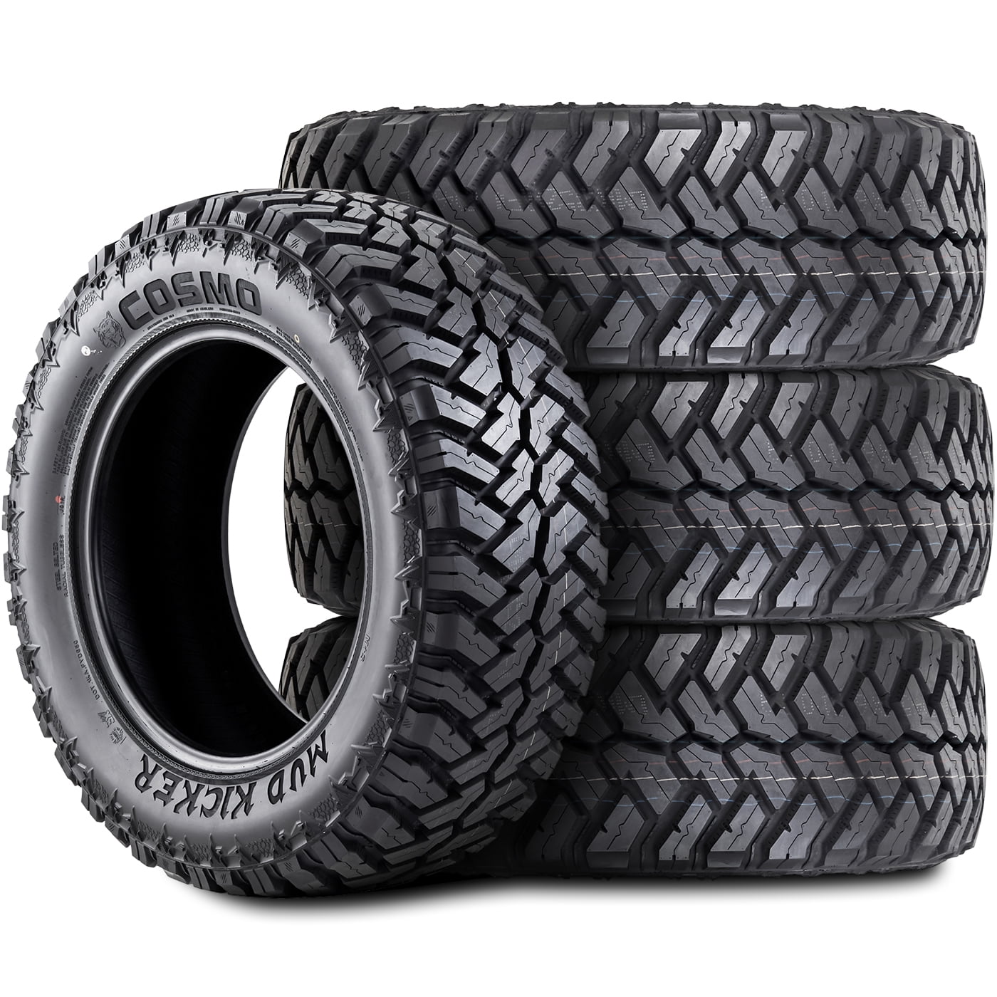 Cosmo Mud Kicker 35X12.50R17 121Q E 10 Ply m/t Light Truck Tire
