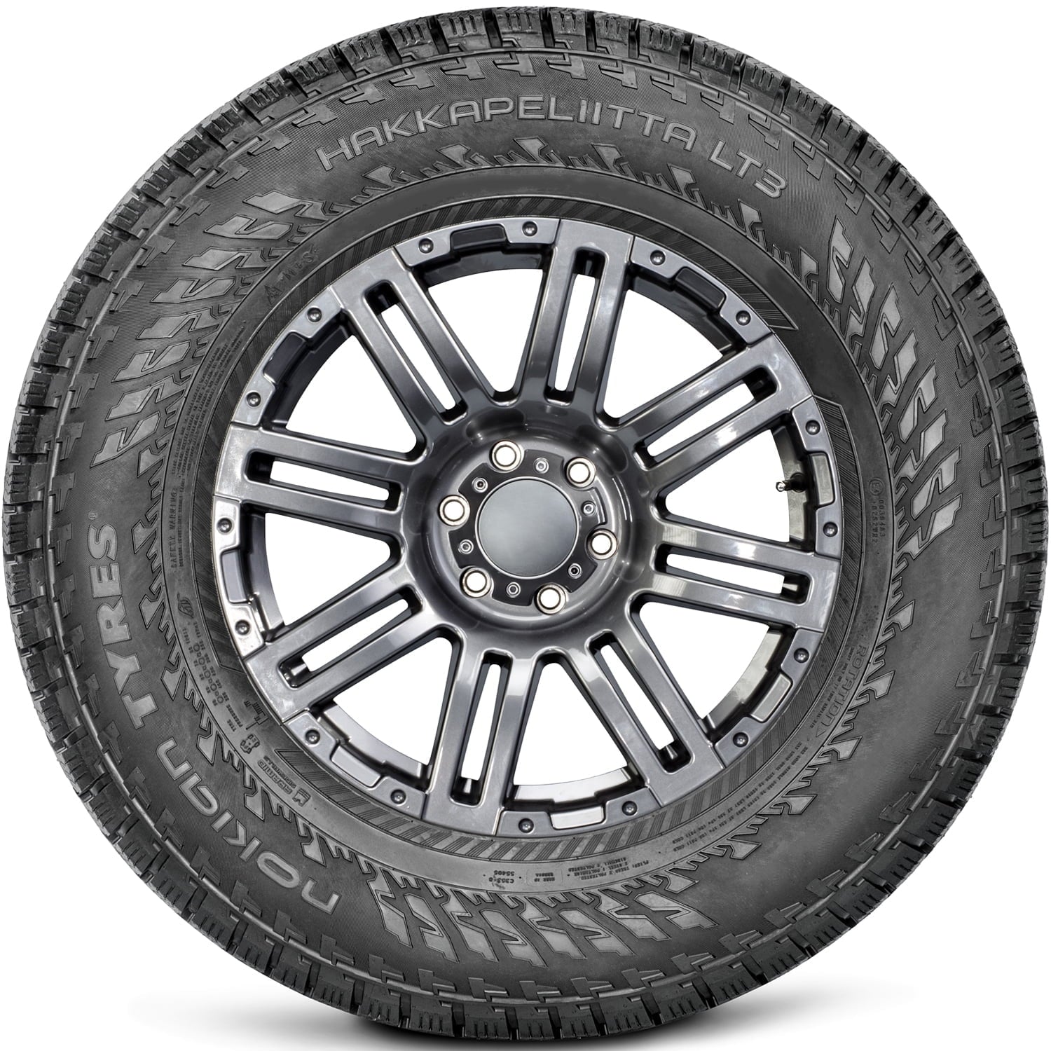 Nokian Hakkapeliitta LT 3 Studded Winter LT265/75R16 119/116Q D Light Truck Tire Fits: 2001 GMC Yukon SLE