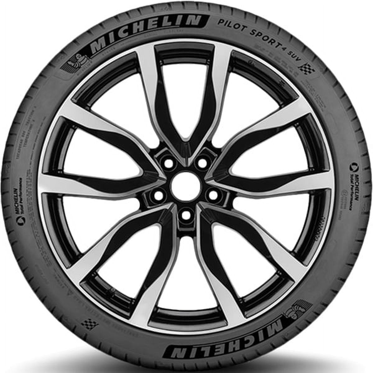 Michelin Pilot Sport 4 SUV 255/55R20 110Y XL Fits: 2020-21 Ford Explorer Limited Hybrid, 2022-23 Ford Explorer ST-Line