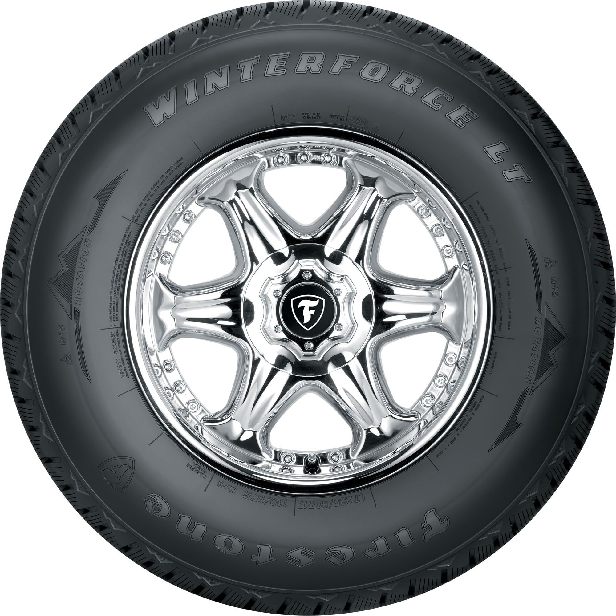 Firestone Winterforce LT Winter LT275/65R20 126/123R E Light Truck Tire