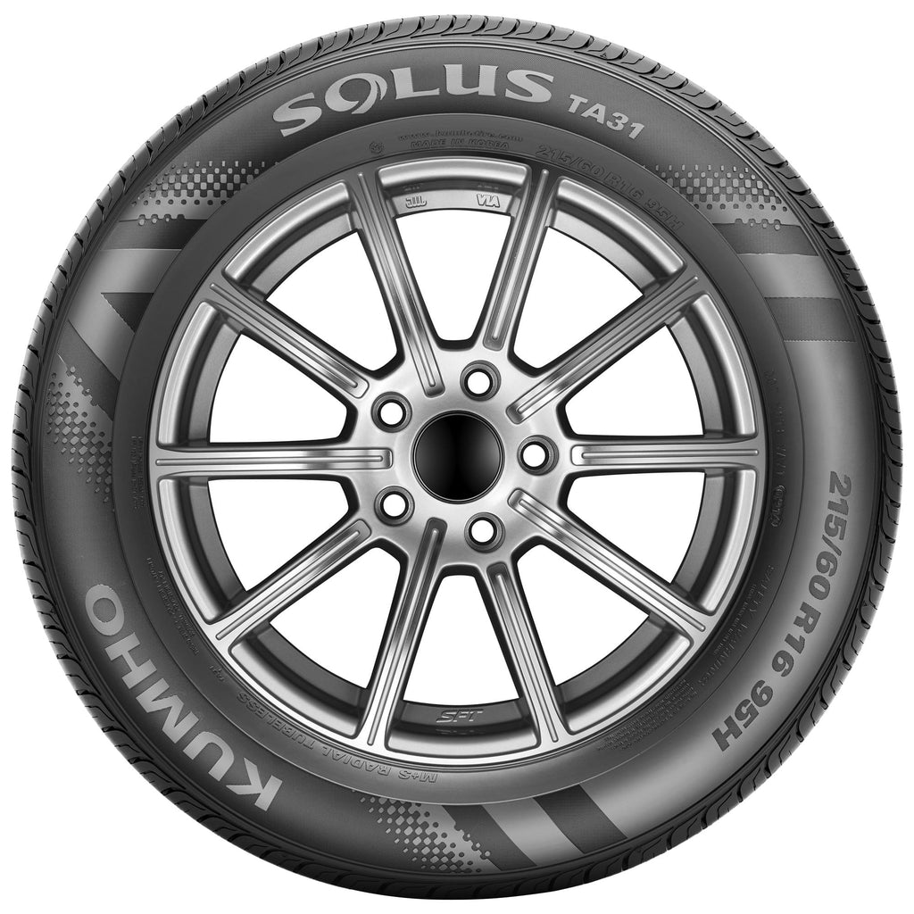 Kumho Tire Kumho Solus TA31 EV UHP Summer 215/50R17 95V XL Electric Vehicle Tire