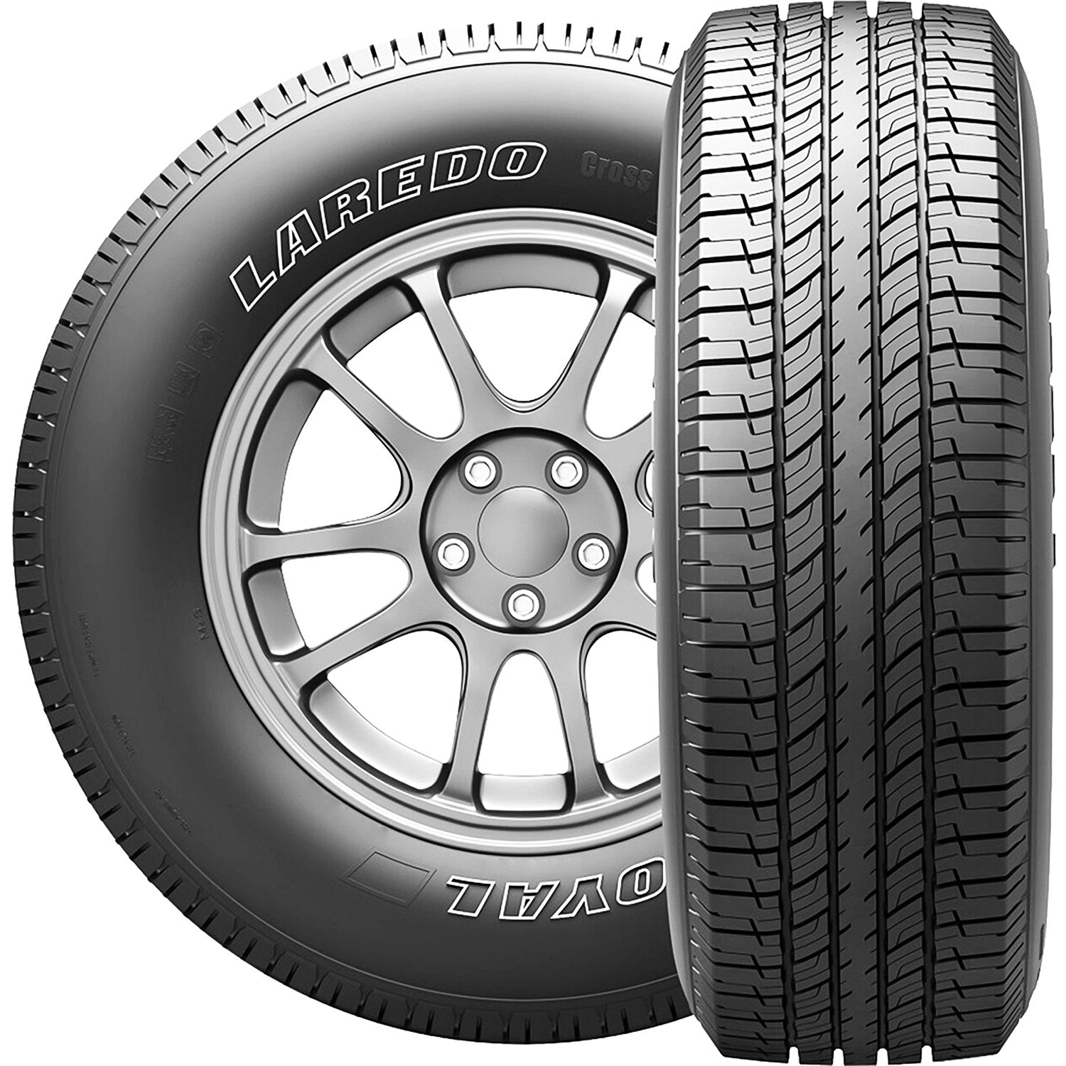 Uniroyal Laredo Cross Country LT265/75R16123/120R ROWL Tire