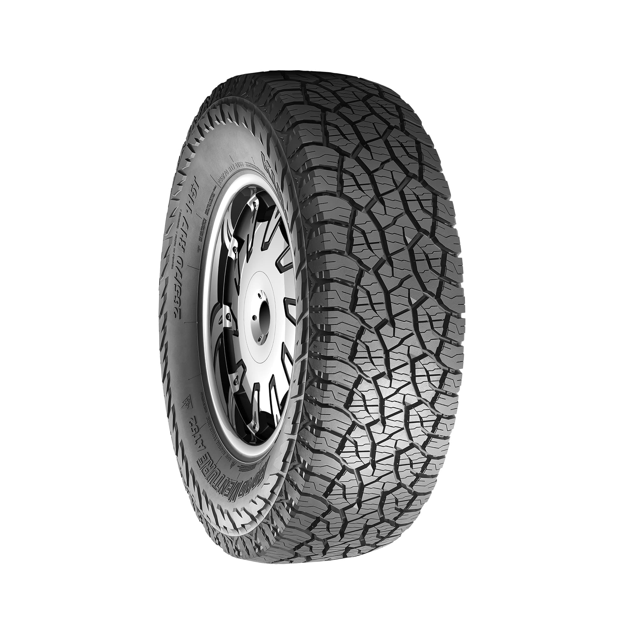 Kumho Tire Kumho Road Venture AT52 All Terrain LT275/65R18 123/120S E Light Truck Tire