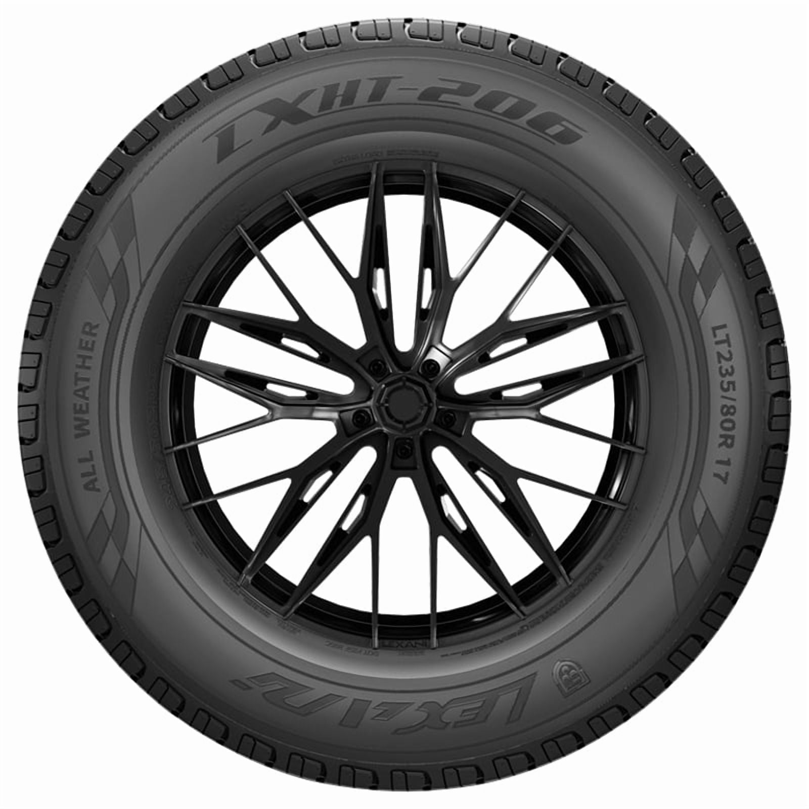 1 Lexani LXHT-206 P235/60R17 102H [50K Mi Warranty] 500AA Highway Truck Suv Tire LXST2061760030 / 235/60/17 / 2356017