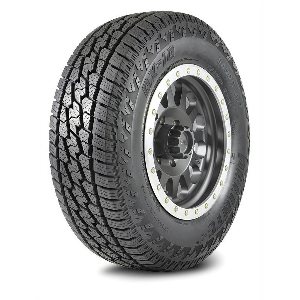 Delinte DX-10 Bandit A/T All Terrain LT275/65R18 123/120S E Light Truck Tire Fits: 2019-23 Chevrolet Silverado 1500 LT Trail Boss, 2004-08 Ford F-150 FX4