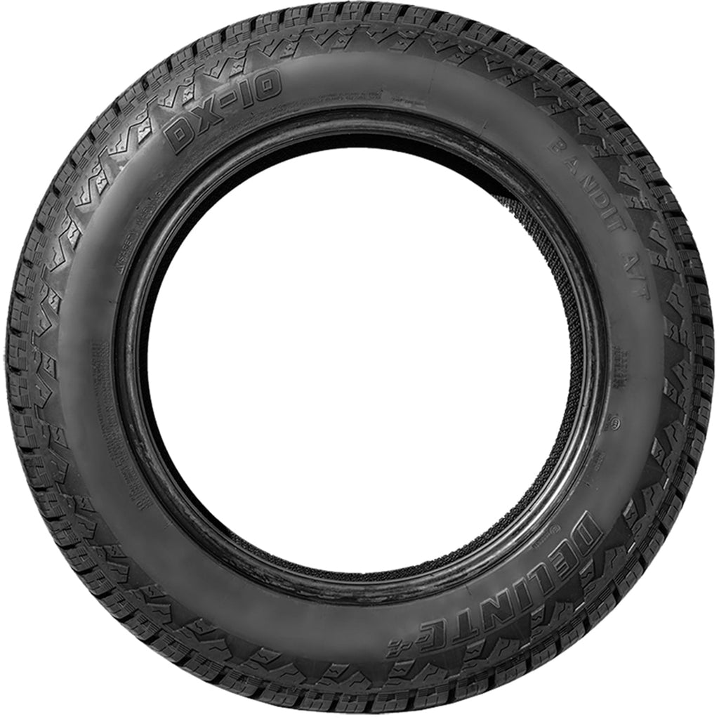 Delinte DX-10 Bandit A/T All Terrain LT275/65R18 123/120S E Light Truck Tire Fits: 2019-23 Chevrolet Silverado 1500 LT Trail Boss, 2004-08 Ford F-150 FX4