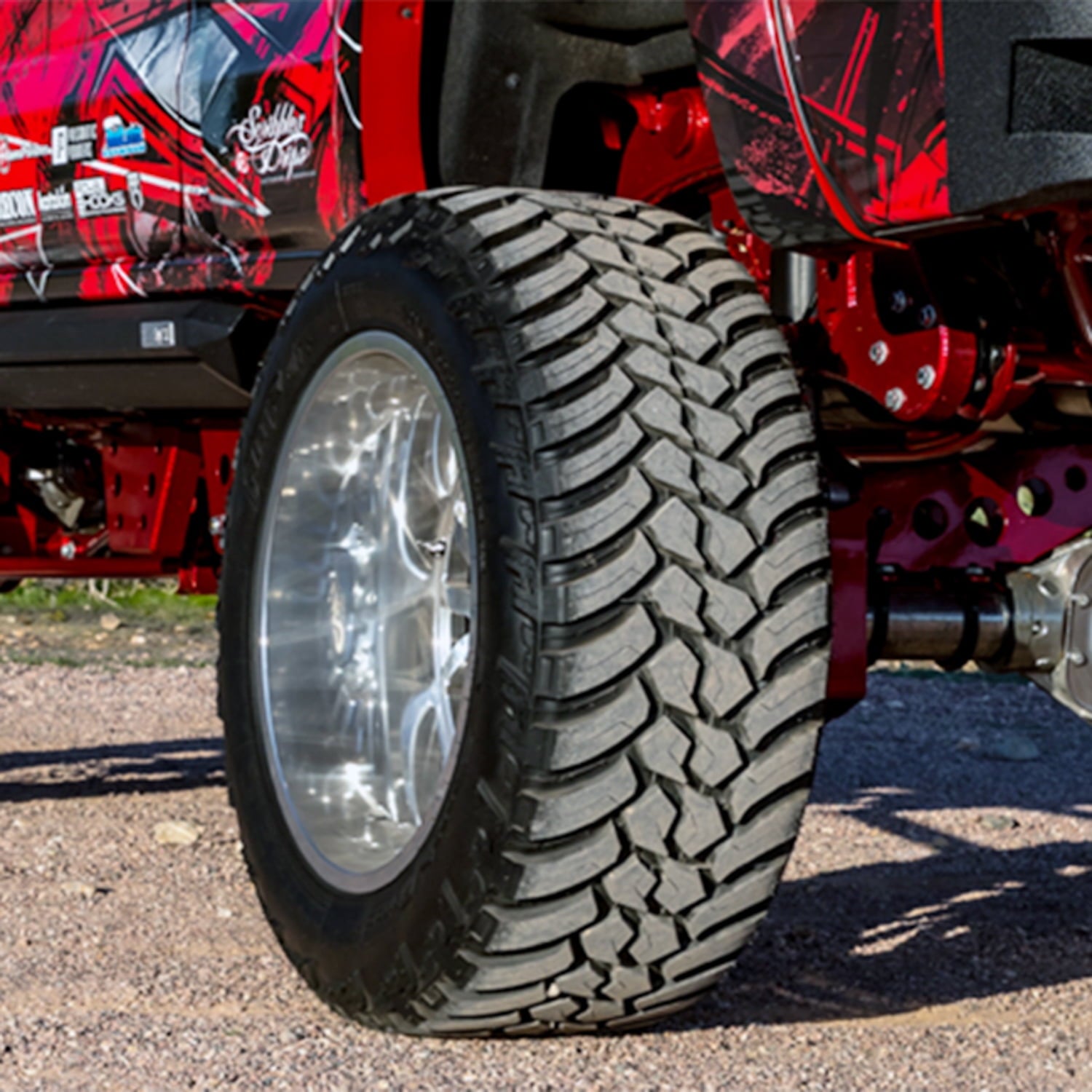 AMP Mud Terrain Attack M/T A LT 33X13.50R24 Load F 12 Ply MT Mud Tire