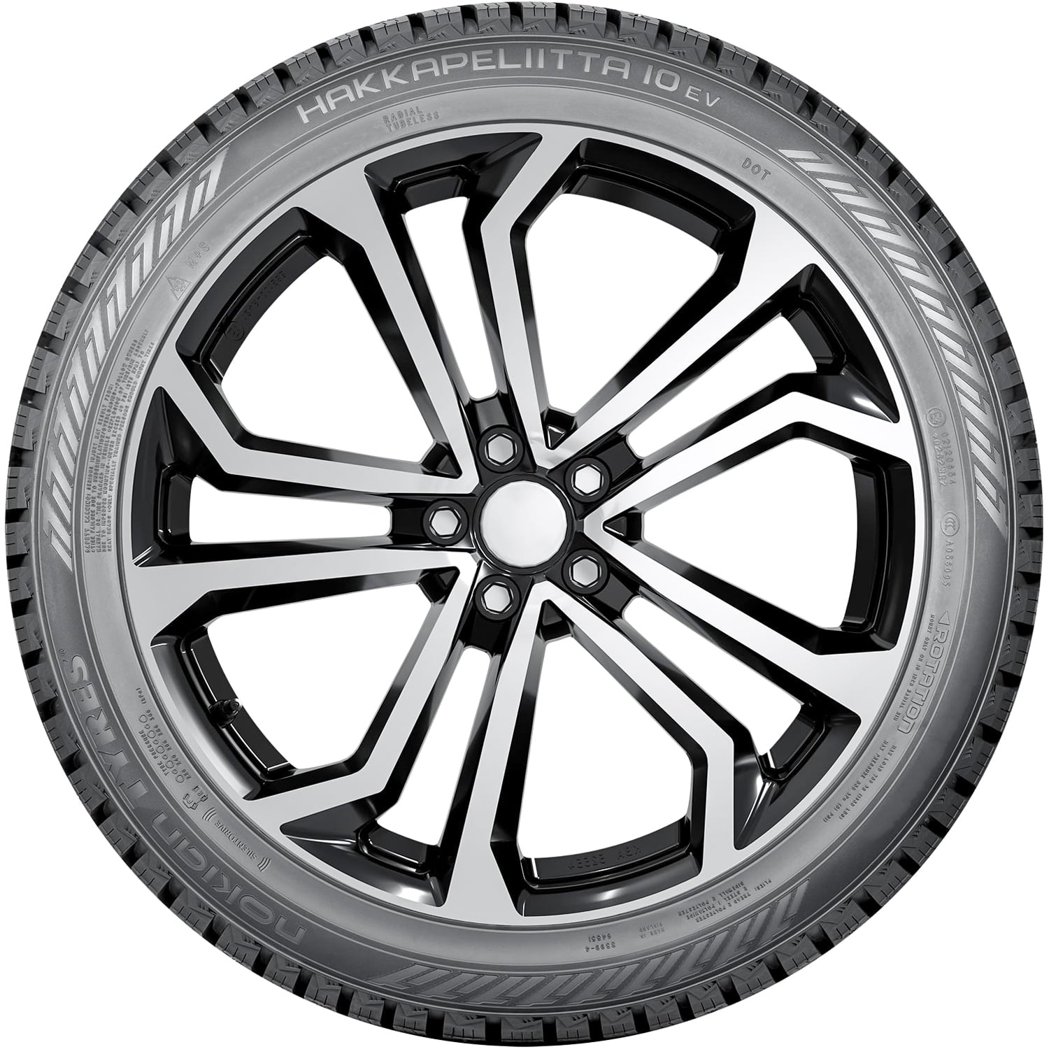 Nokian Hakkapeliitta 10 EV Winter 255/45R20 105T XL Electric Vehicle Tire