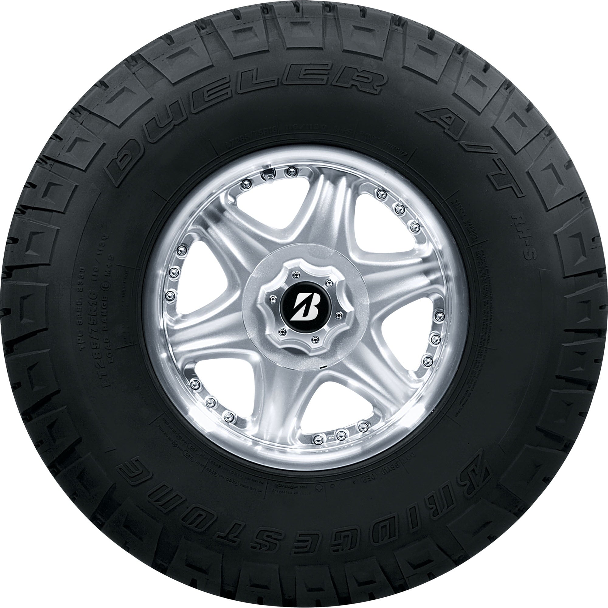 Bridgestone Dueler A/T RH-S All Terrain 255/65R17 110T Light Truck Tire