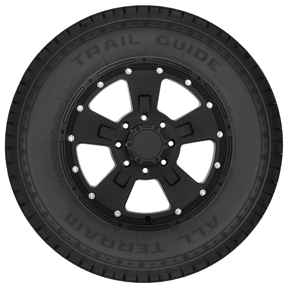 Trail Guide All Terrain 265/75R16 116S Tire Fits: 1996-99 Chevrolet Tahoe Base, 1990-98 Chevrolet K1500 WT