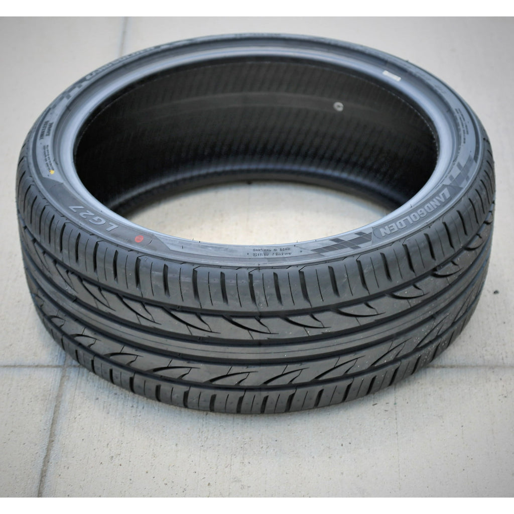 Landgolden LG27 245/30ZR20 245/30R20 97W XL A/S High Performance Tire Fits: 2015 Lamborghini Huracan LP610-4, 2018 Lamborghini Huracan LP610-4 Spyder