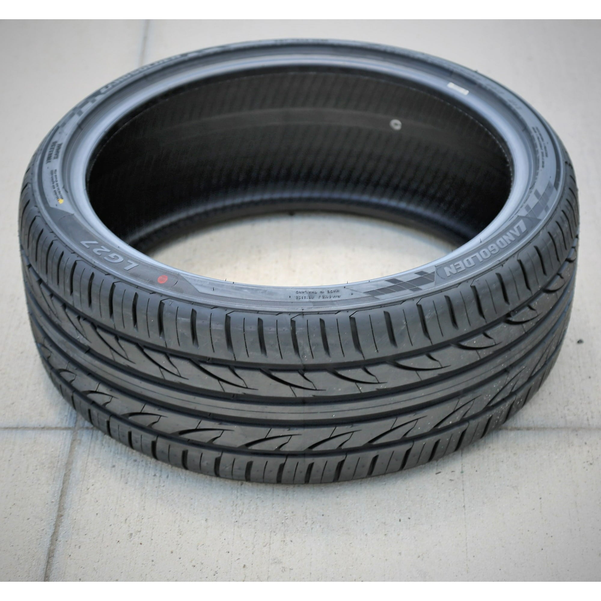 Landgolden LG27 245/30ZR20 245/30R20 97W XL A/S High Performance Tire Fits: 2015 Lamborghini Huracan LP610-4, 2018 Lamborghini Huracan LP610-4 Spyder