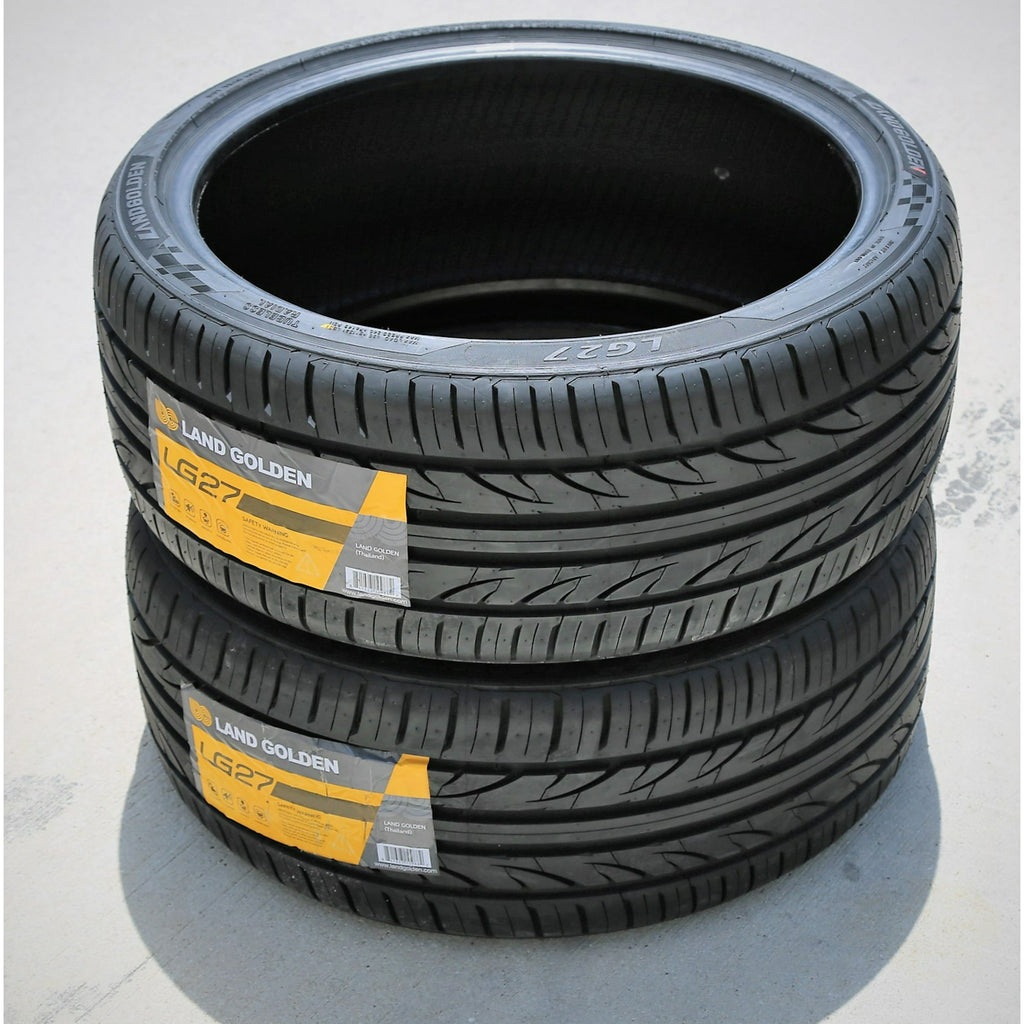 Landgolden LG27 245/30ZR20 245/30R20 97W XL A/S High Performance Tire Fits: 2015 Lamborghini Huracan LP610-4, 2018 Lamborghini Huracan LP610-4 Spyder