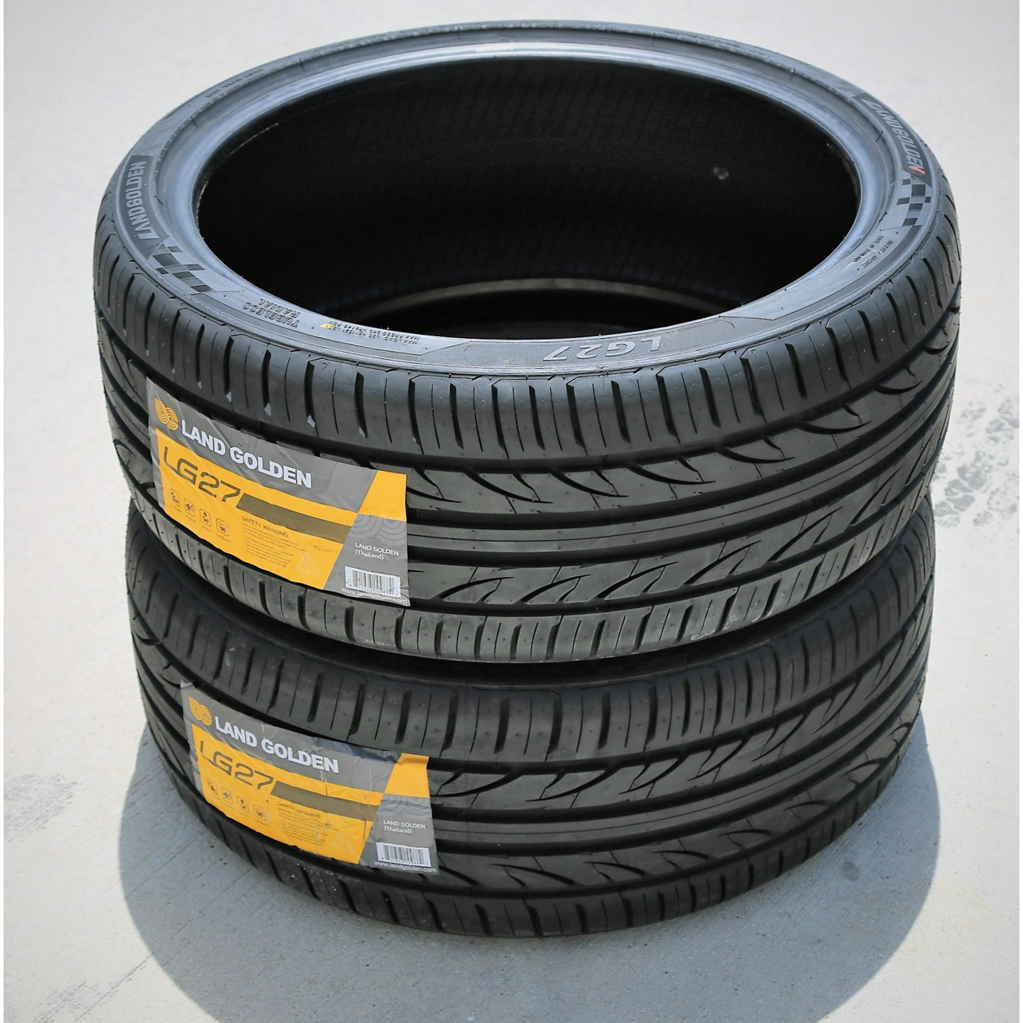 Landgolden LG27 245/30ZR20 245/30R20 97W XL A/S High Performance Tire Fits: 2015 Lamborghini Huracan LP610-4, 2018 Lamborghini Huracan LP610-4 Spyder
